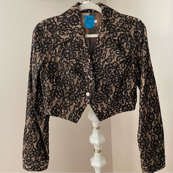 Christian Lacroix Jackets & Blazers - Vintage Christian Lacroix Short Lace Blazer Jacket Size 40 EU 6 US